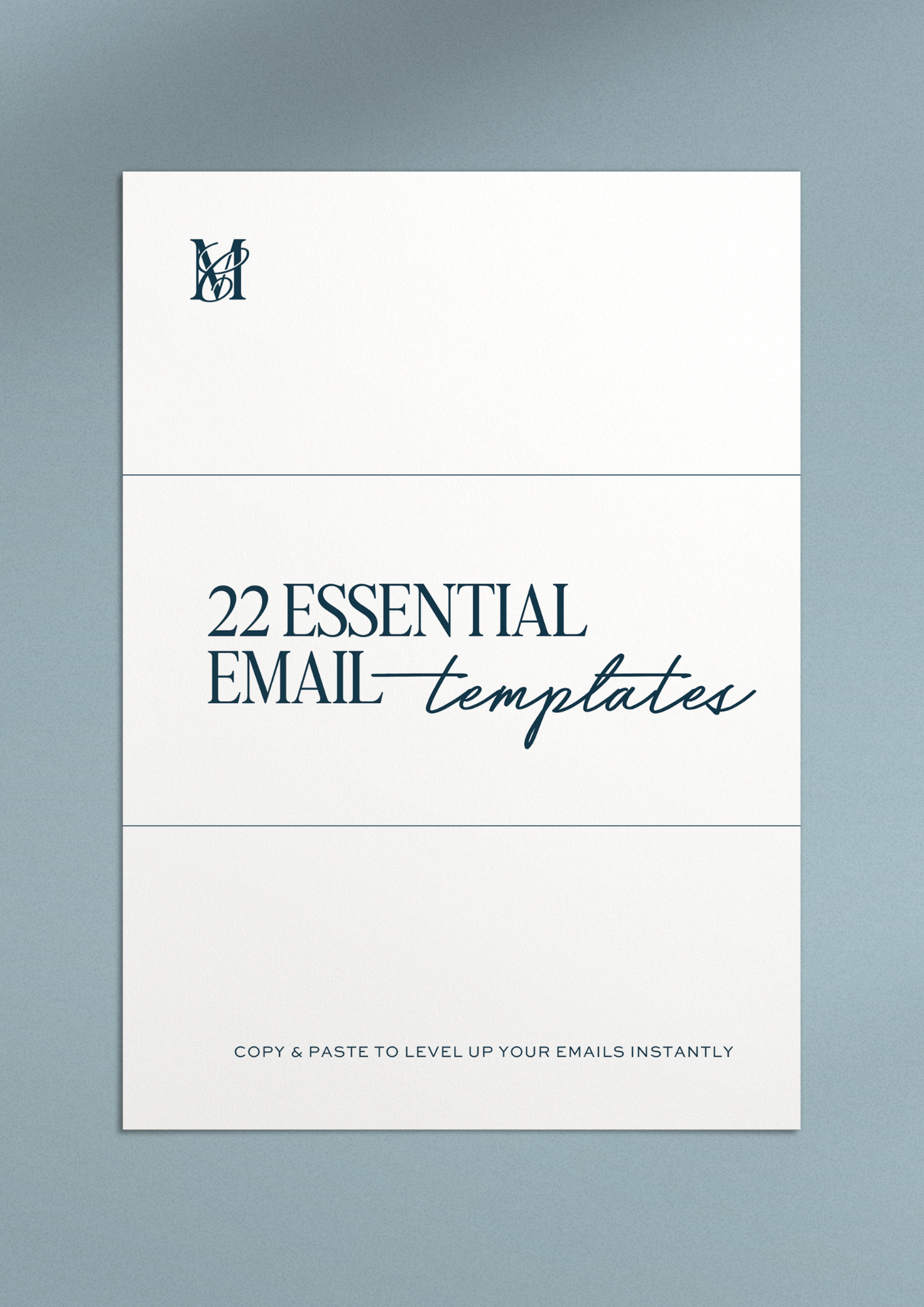 Essential 22 Email Templates & Guide for Newborn & Family Photographers