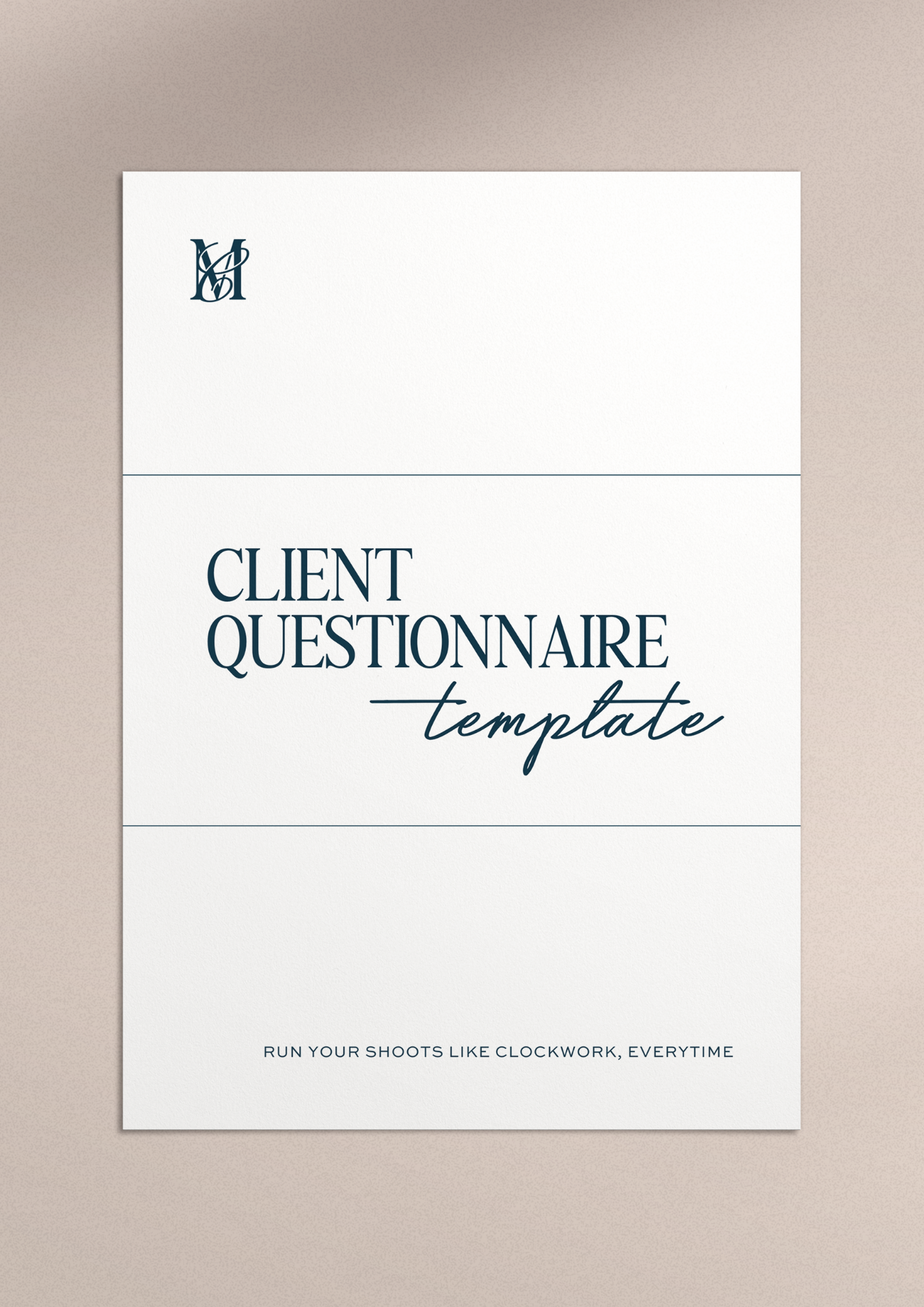 Client Questionnaire Templates