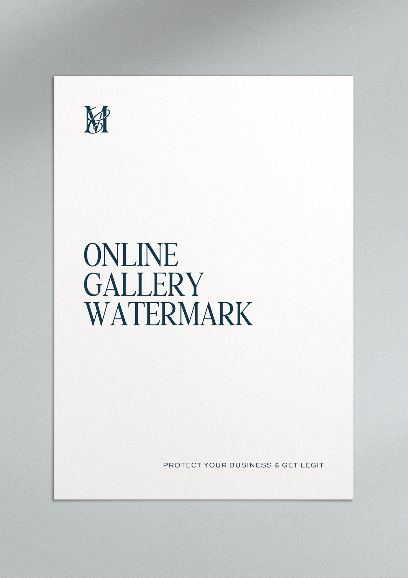Screenshot-Proof Online Gallery Watermark for Photographers