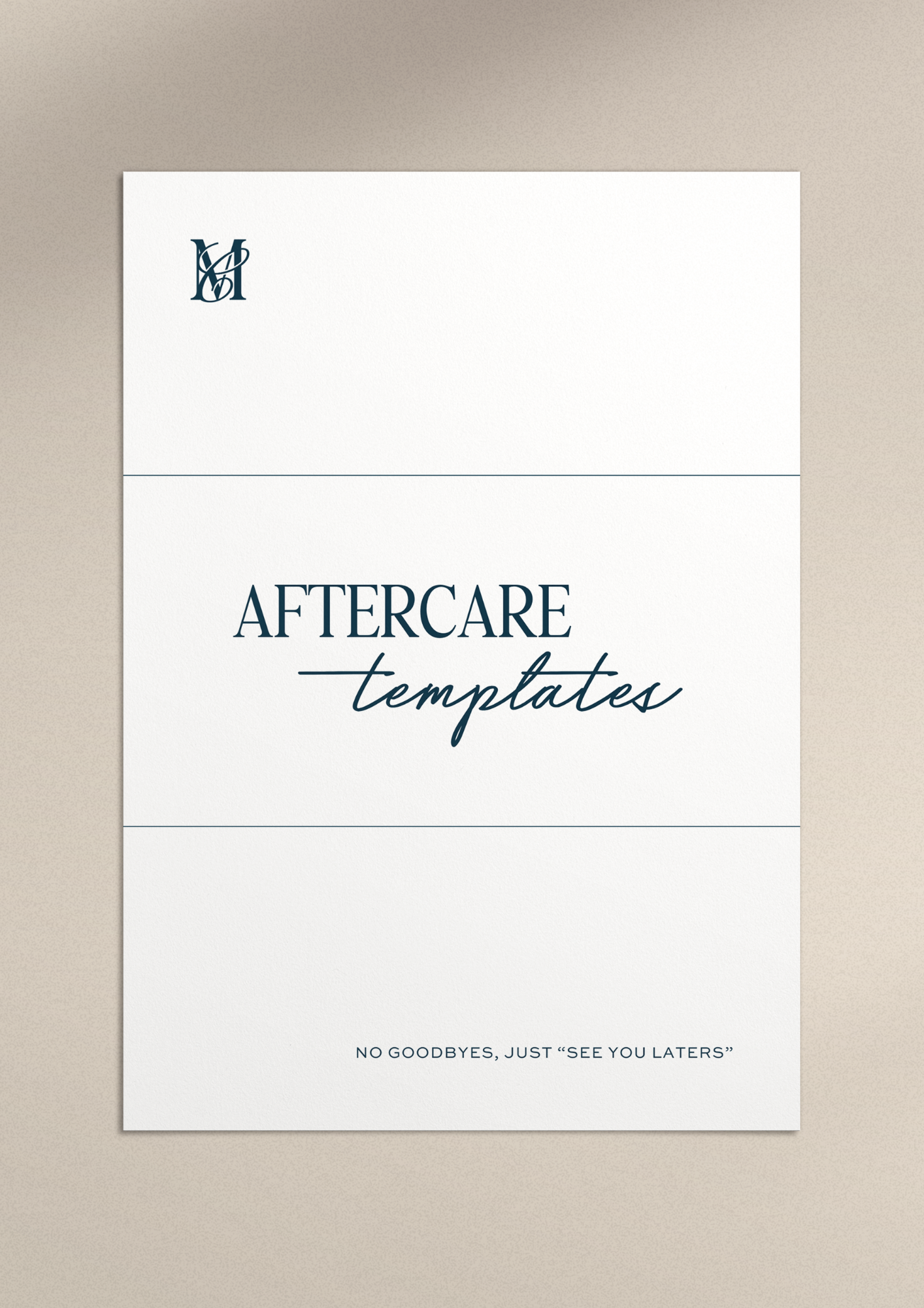 Aftercare Template Pack for Canva
