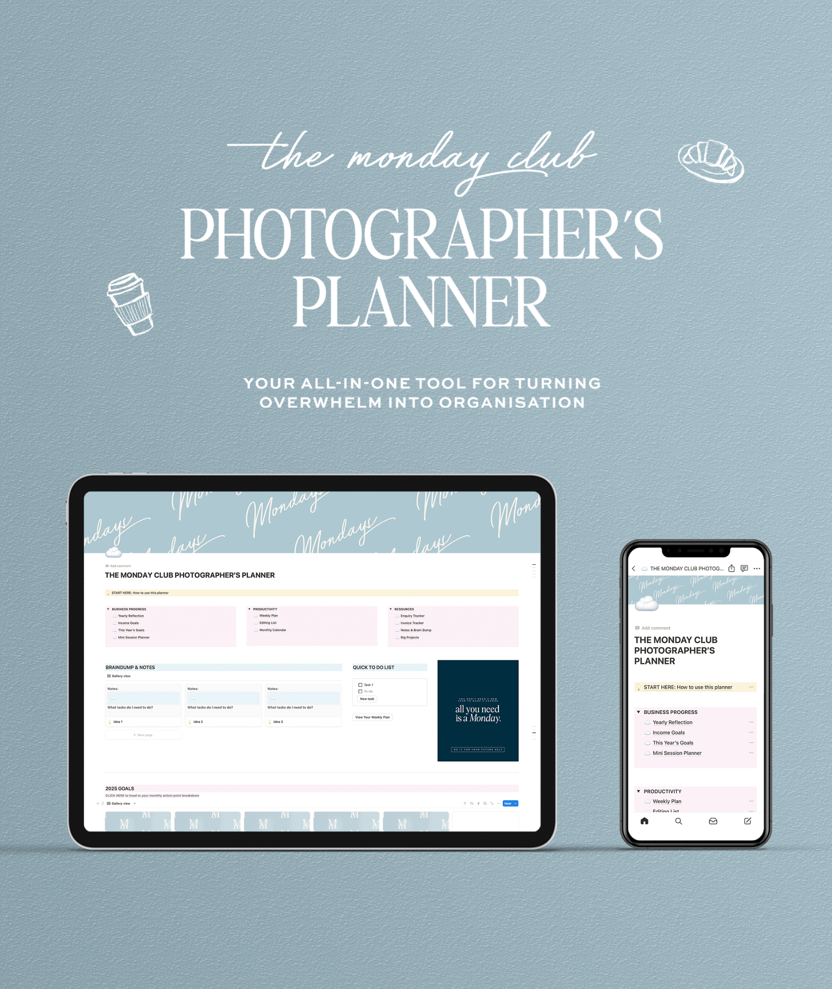 The Photographer's Digital Planner