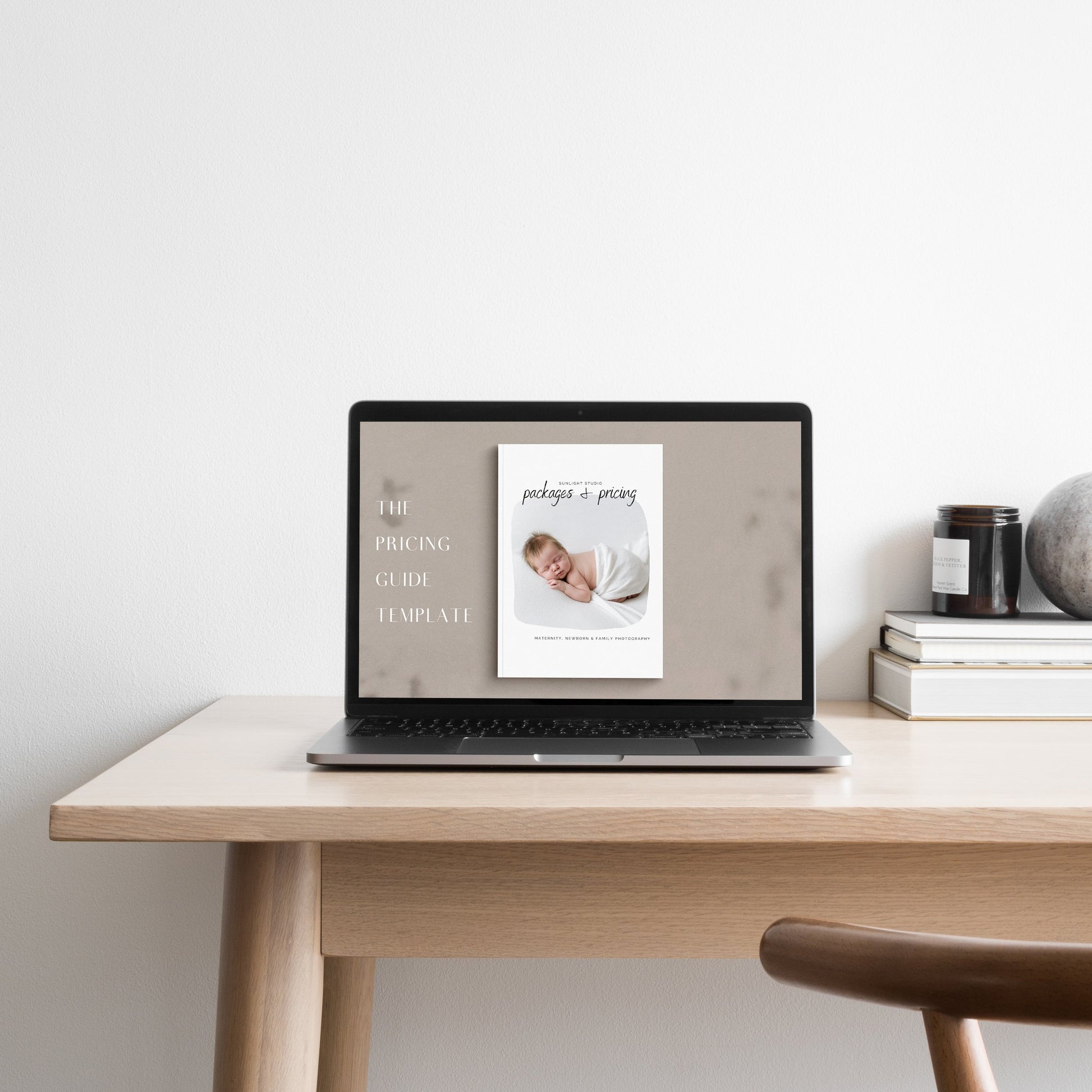 Pricing Guide Template for Newborn & Portrait Photographers