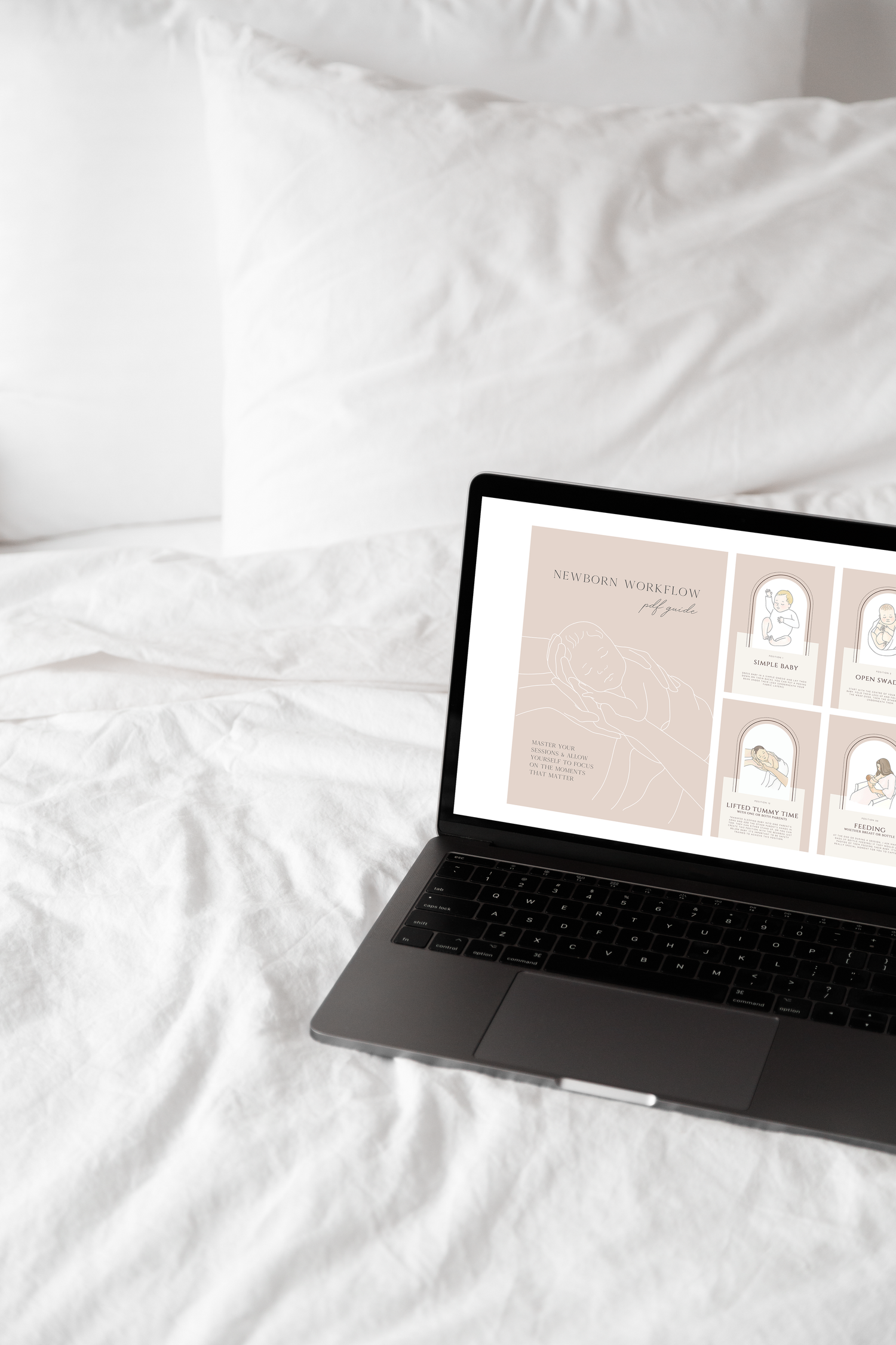Newborn Workflow PDF Guide for Baby Photographers