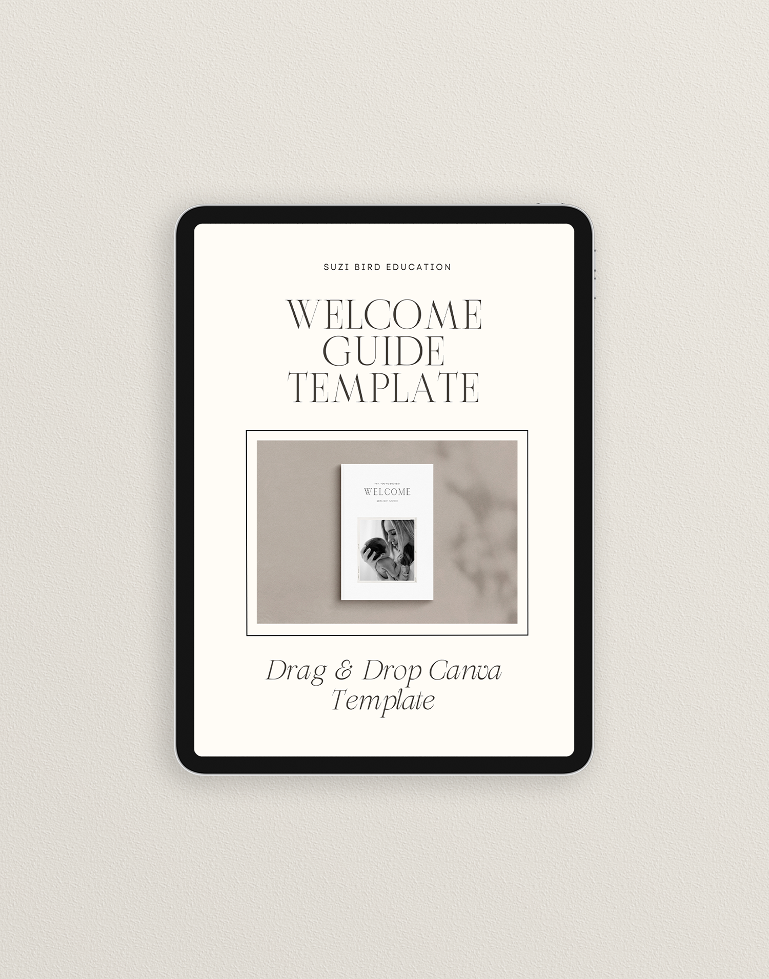 Welcome Guide Template for Family Photographers