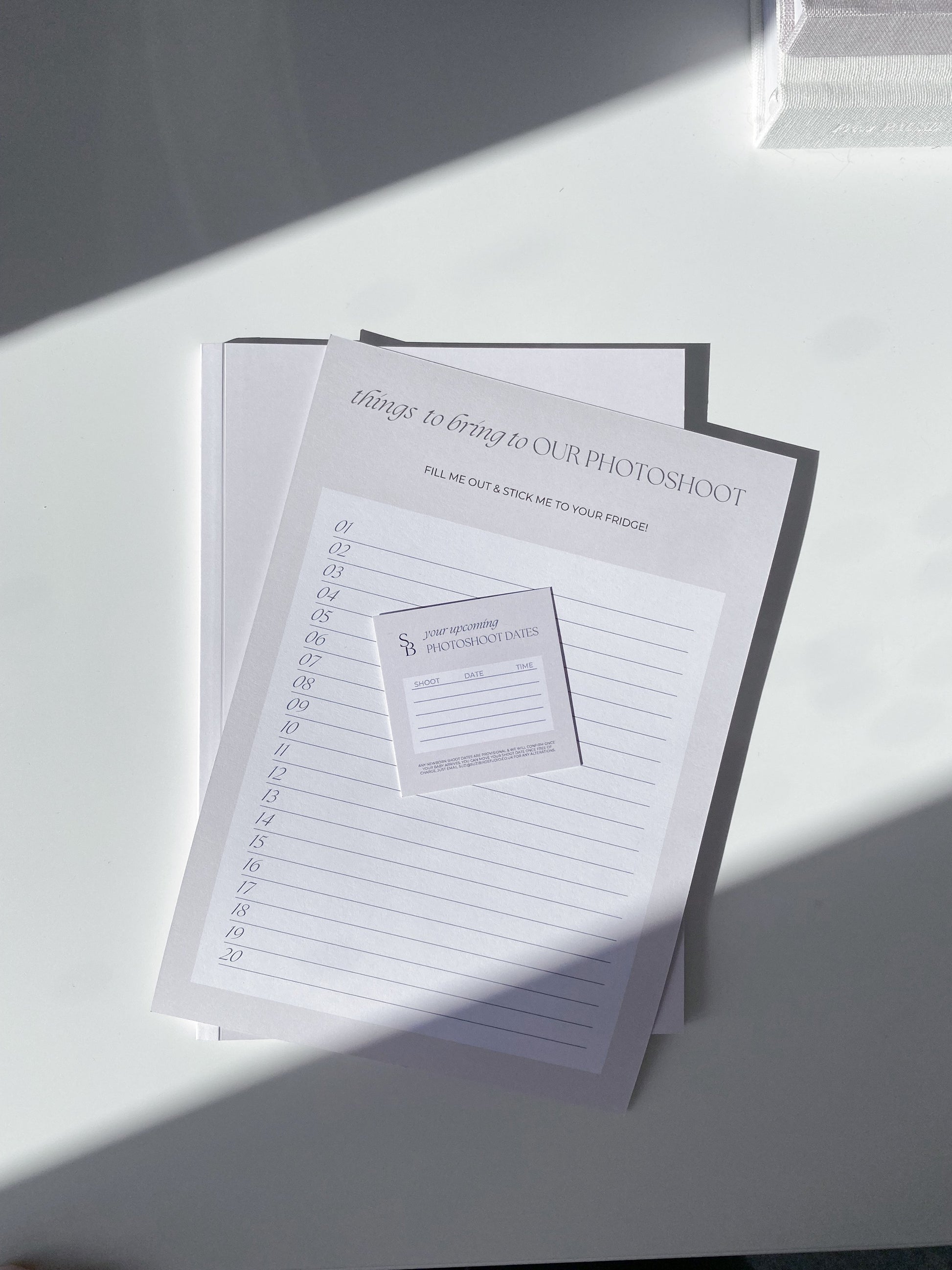 Studio Welcome Magazine Template for Newborn & Portrait Photographers