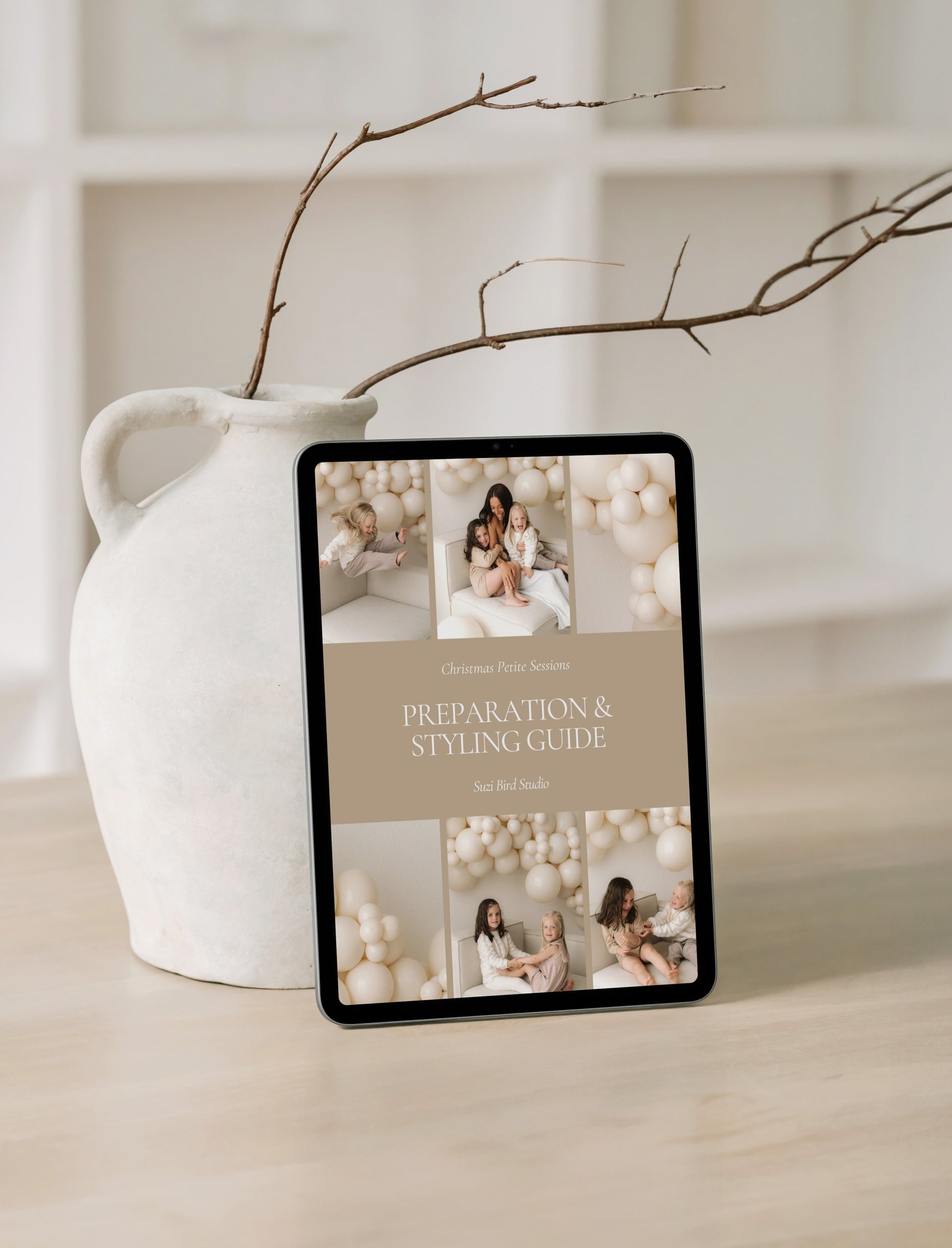 Mini Session Prep & Styling Guide Template