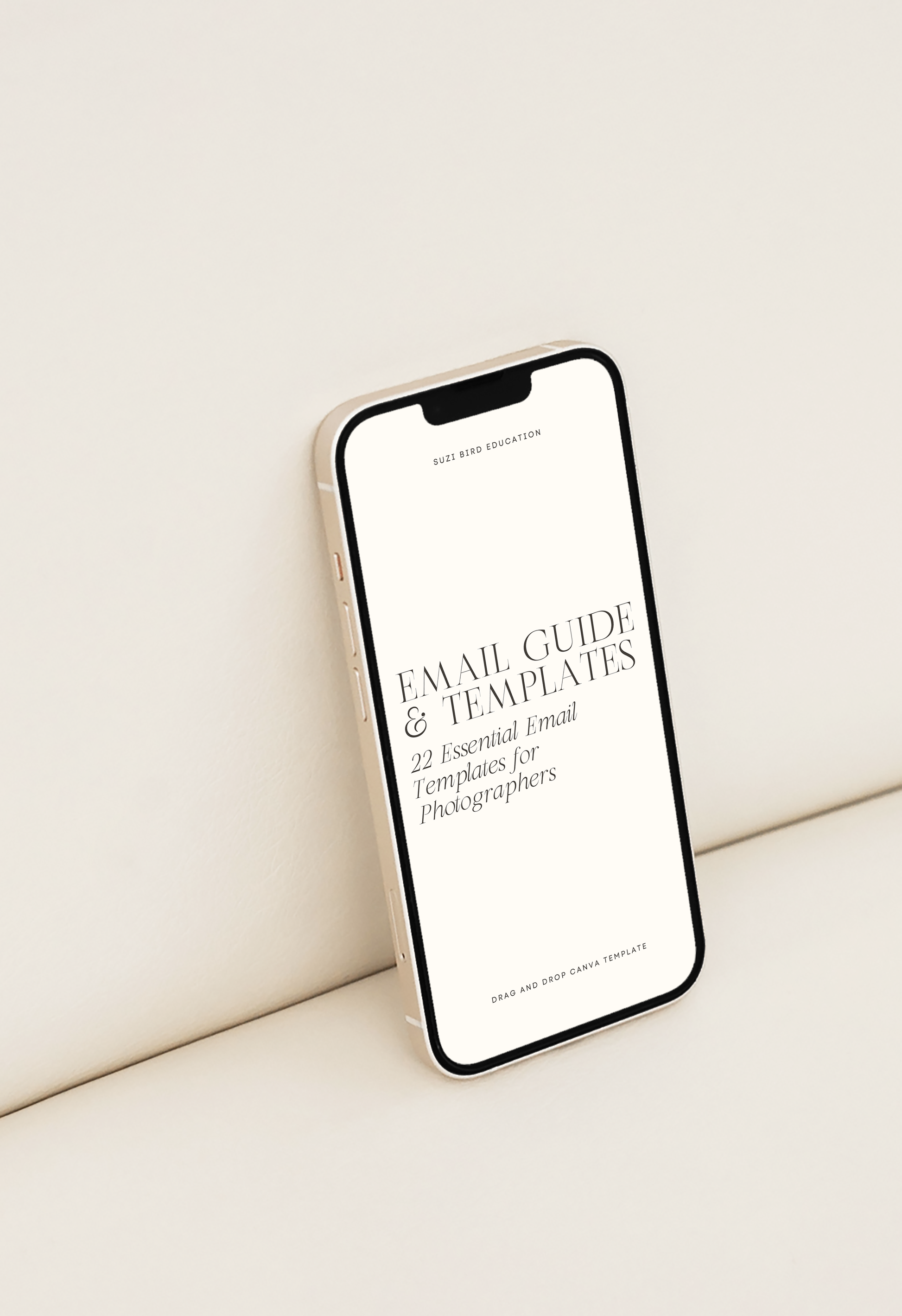 Essential 22 Email Templates & Guide for Newborn & Family Photographers