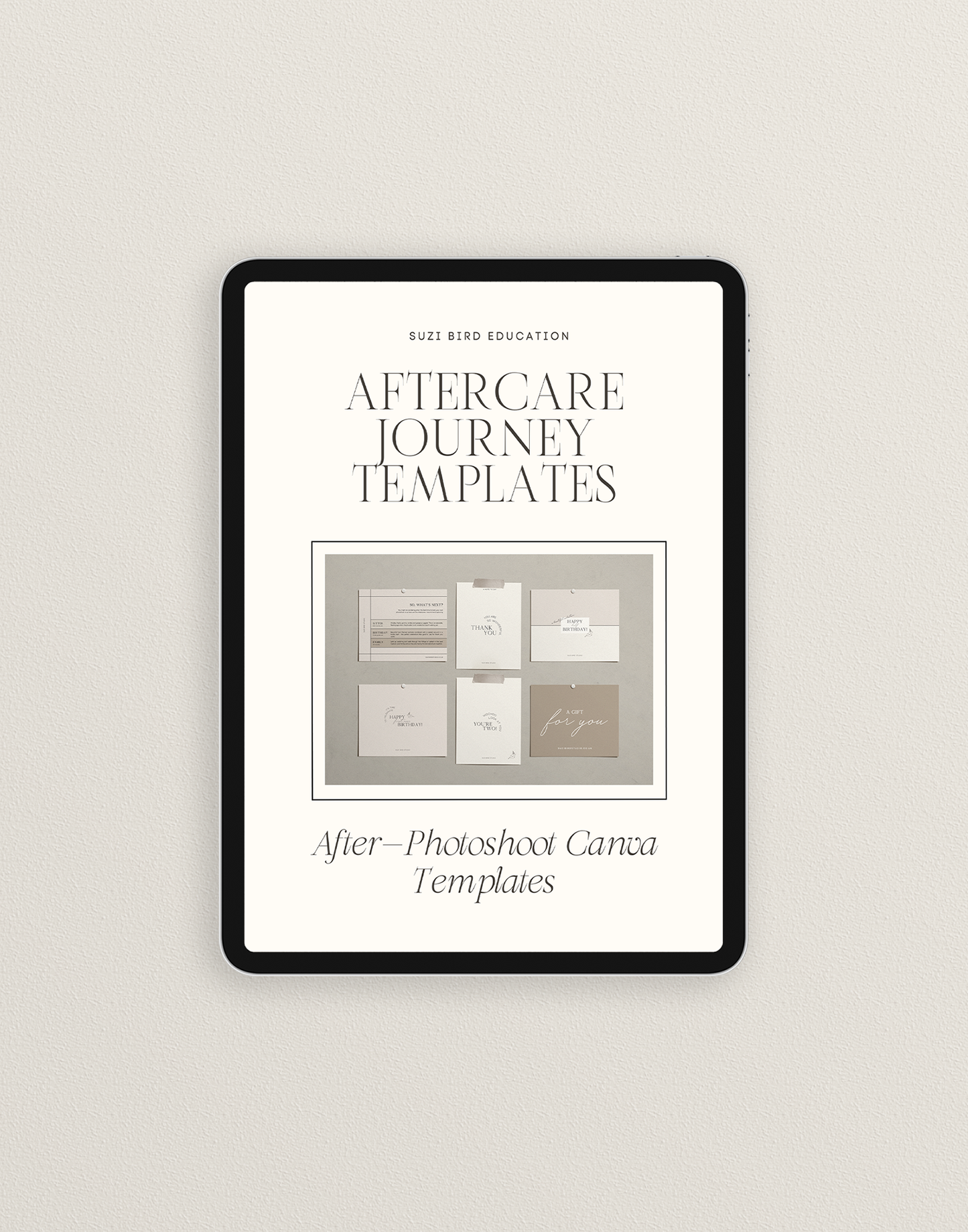 Aftercare Template Pack for Canva