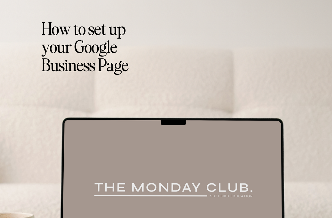 How to set up your Google Business Page