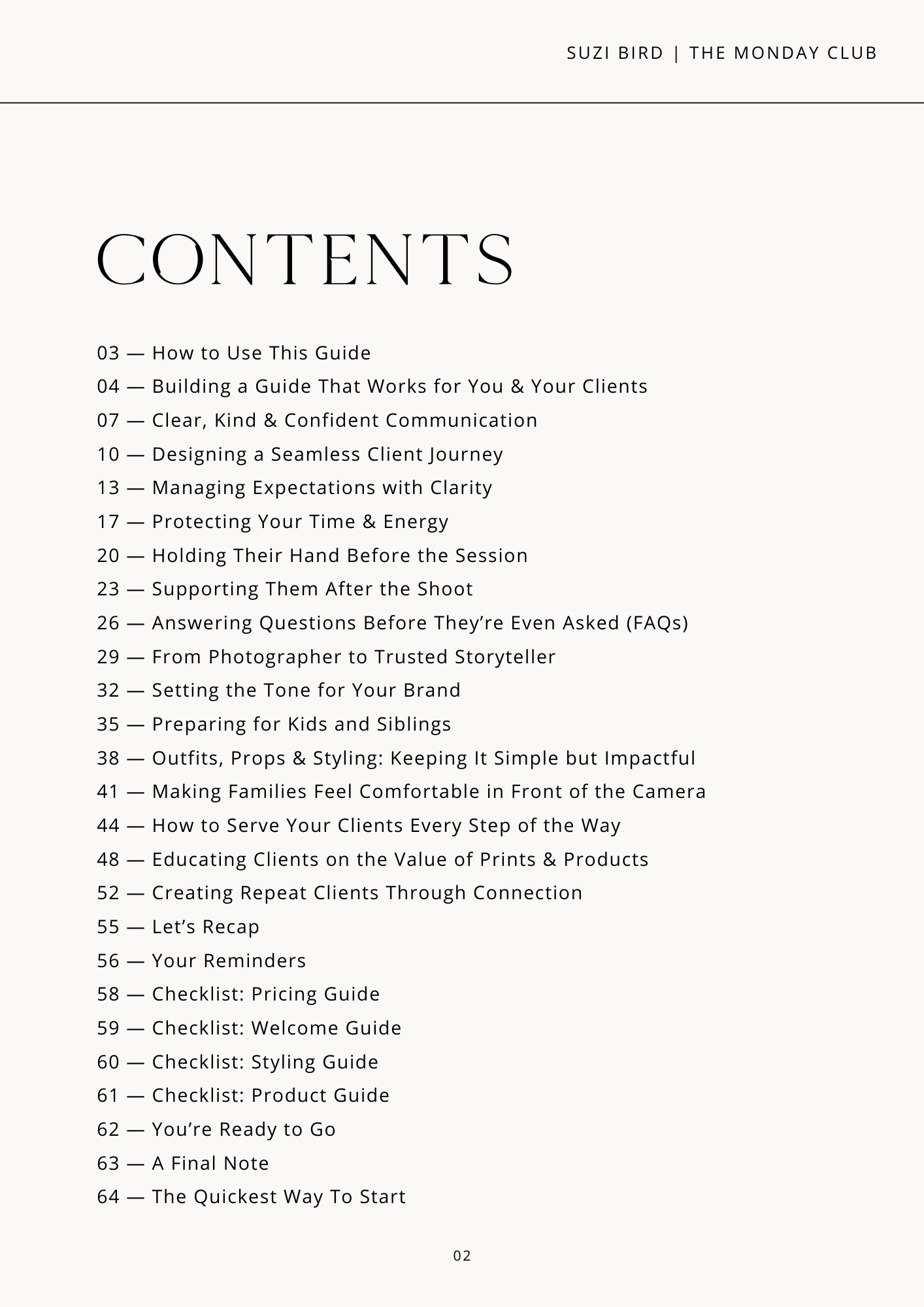 The Ultimate Client Guide Blueprint E-Book