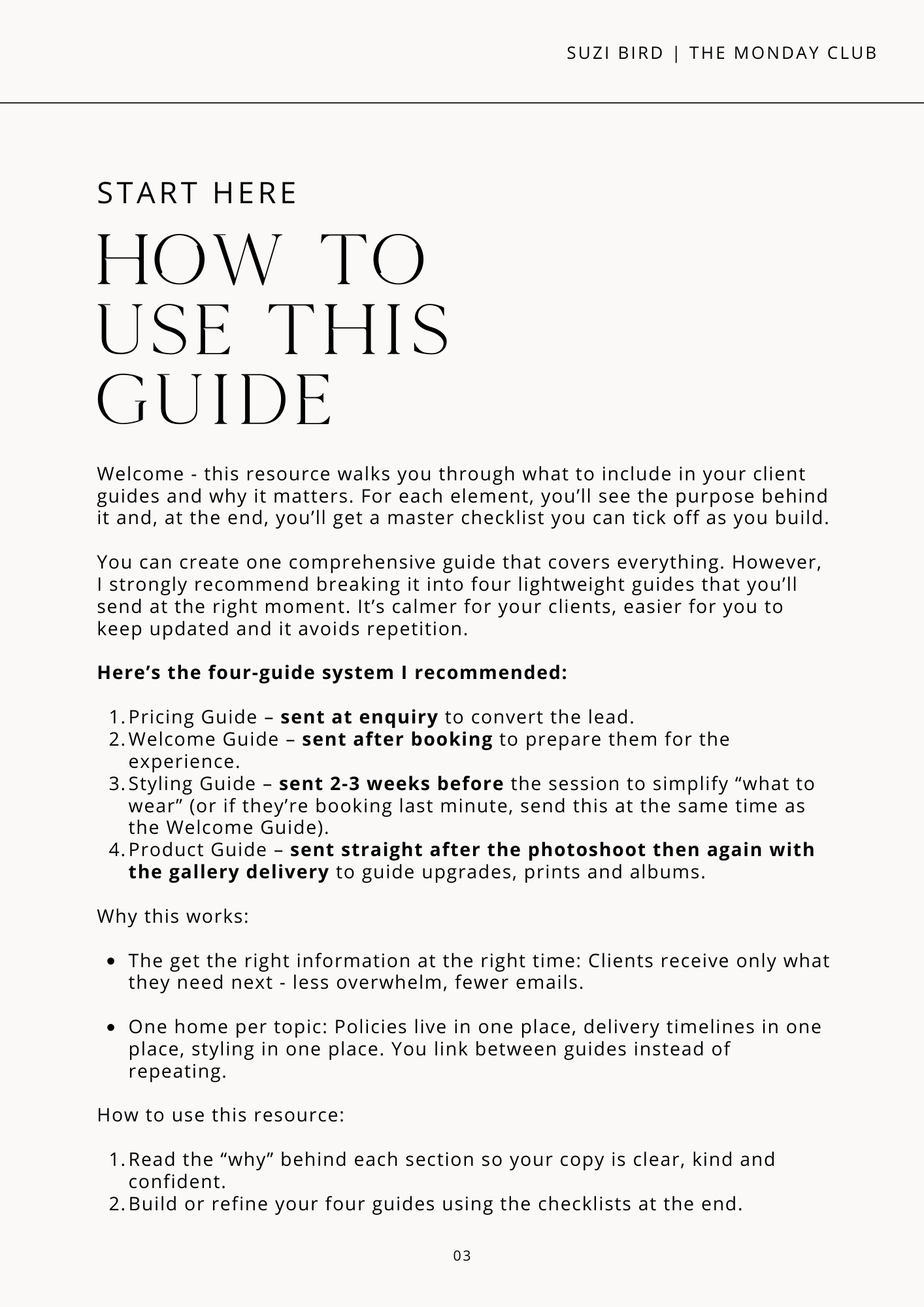 The Ultimate Client Guide Blueprint E-Book