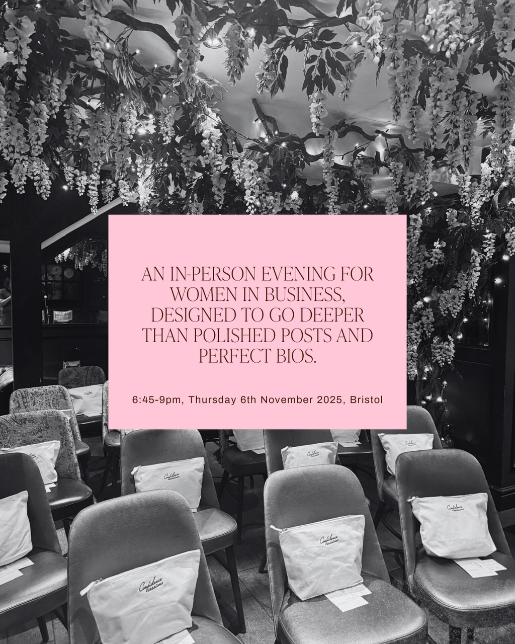 The Confidence Sessions Early Bird Ticket - 6th November 2025