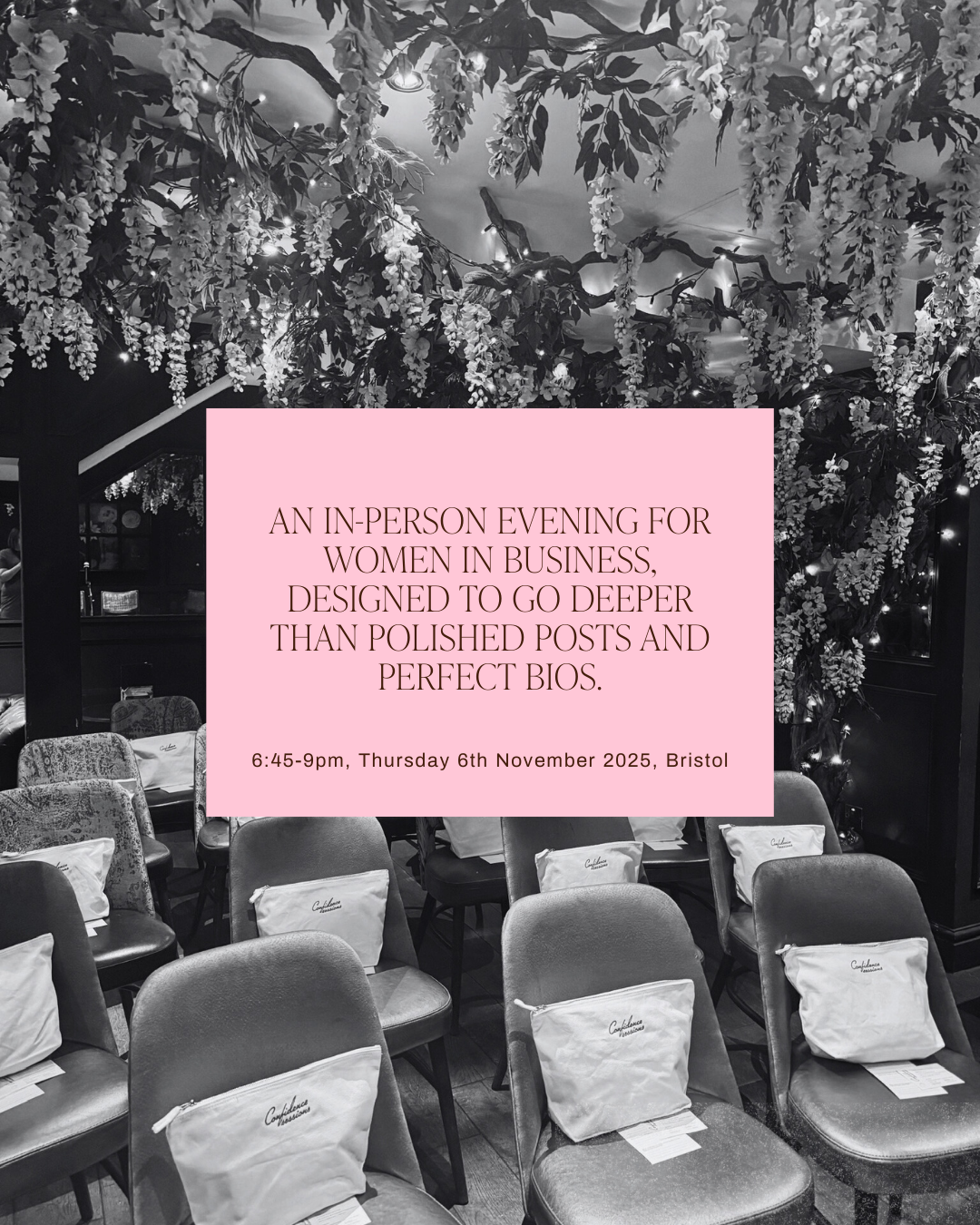 The Confidence Sessions Early Bird Ticket - 6th November 2025