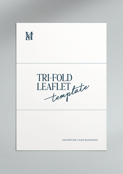Tri-fold Leaflet Template for Creatives