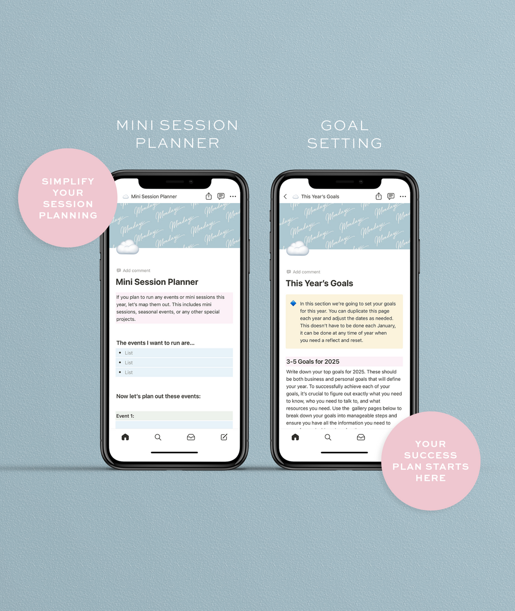 The Photographer's Digital Planner