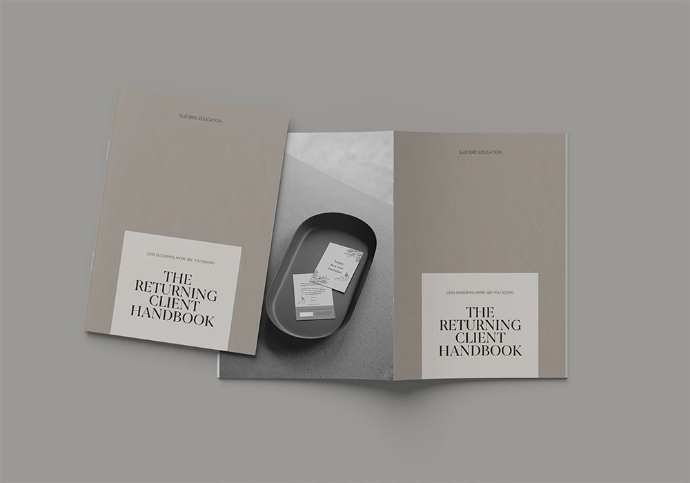 The Returning Client Bundle: Handbook & Aftercare Templates