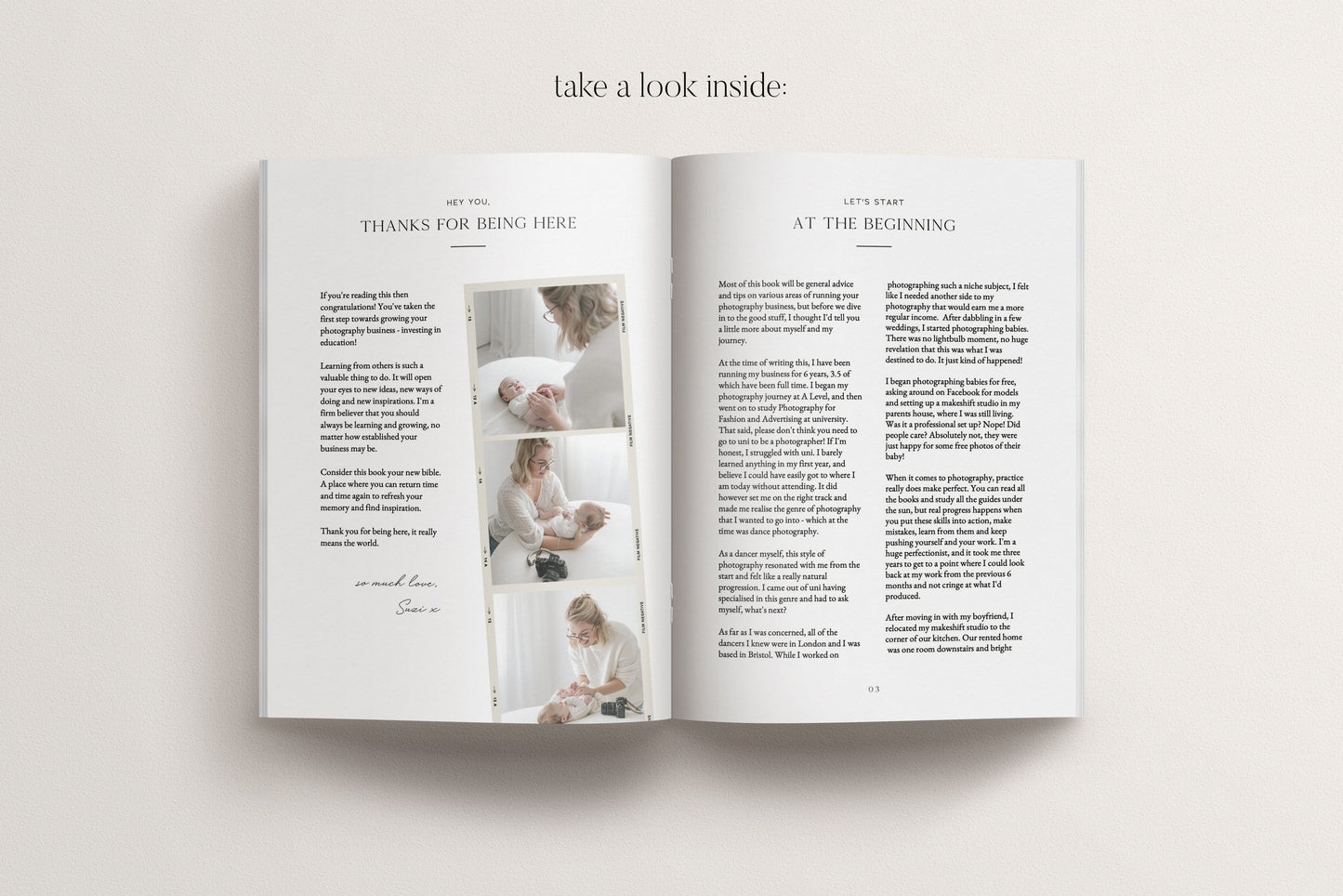 E-Book - Capturing Motherhood: A Behind The Scenes Guide