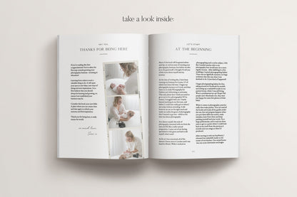 E-Book - Capturing Motherhood: A Behind The Scenes Guide