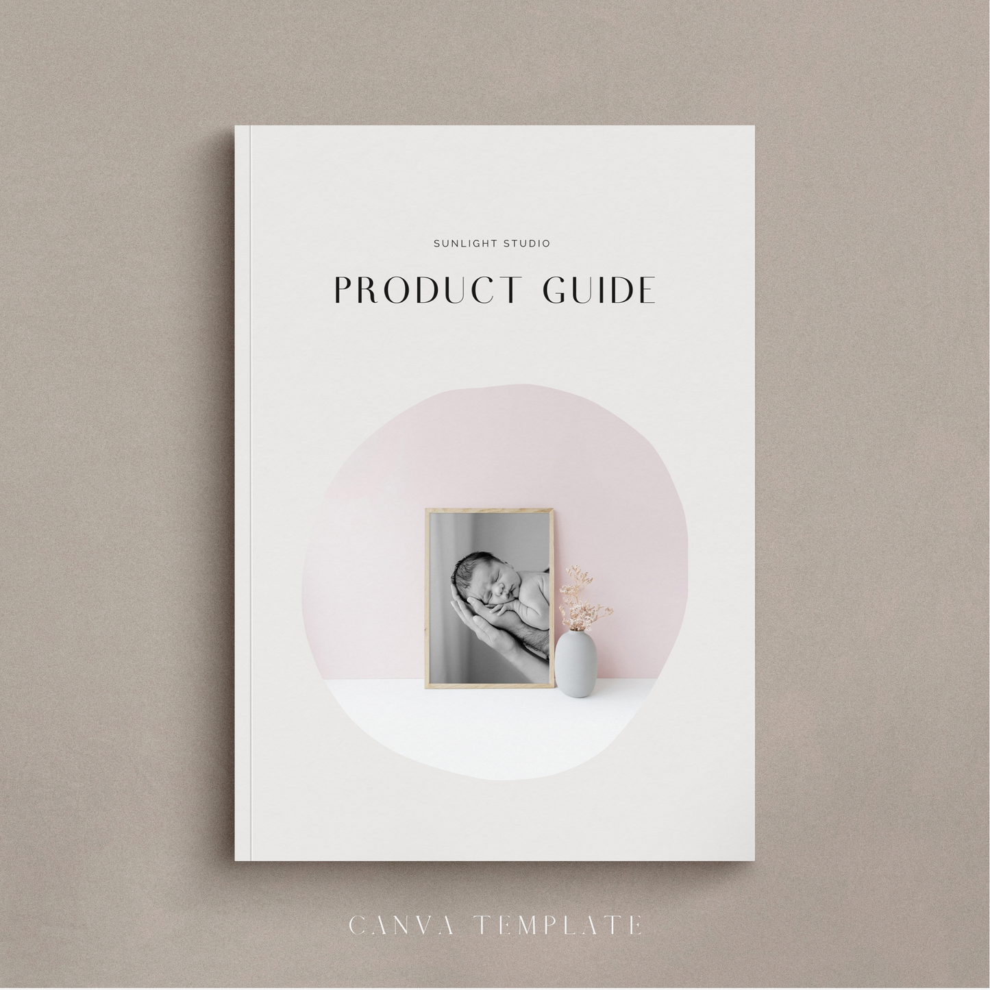 Product Guide Template for Newborn & Portrait Photographers
