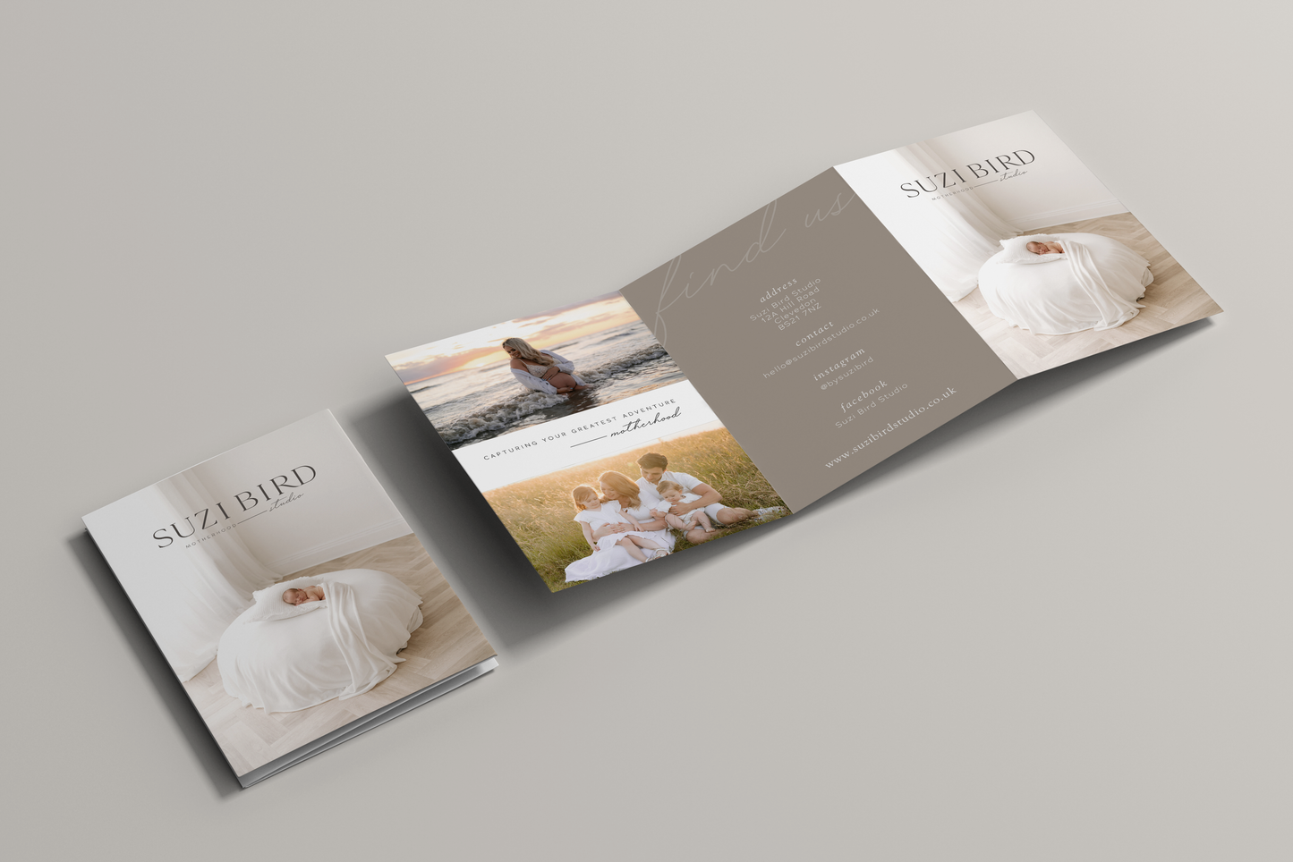 Tri-fold Leaflet Template for Creatives