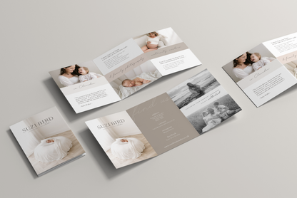 Tri-fold Leaflet Template for Creatives