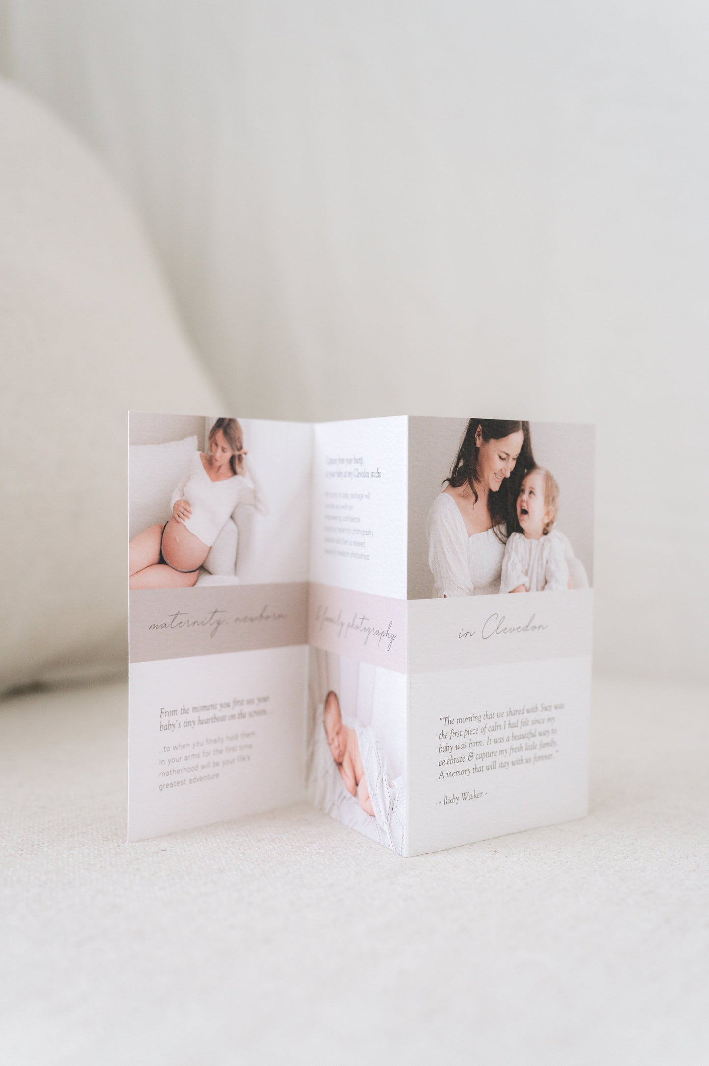 Tri-fold Leaflet Template for Creatives