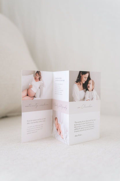 Tri-fold Leaflet Template for Creatives