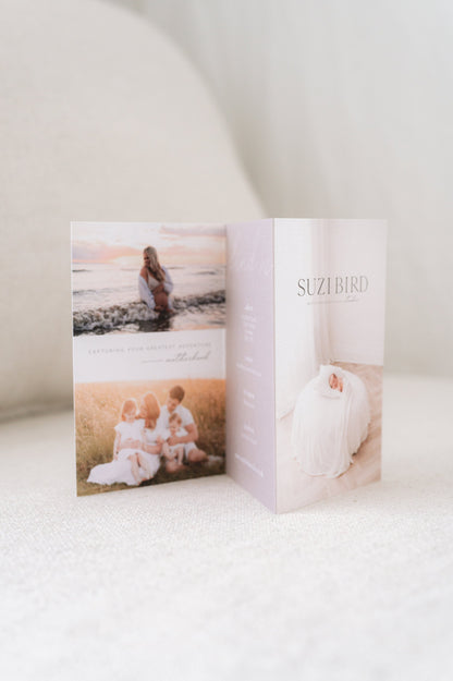 Tri-fold Leaflet Template for Creatives