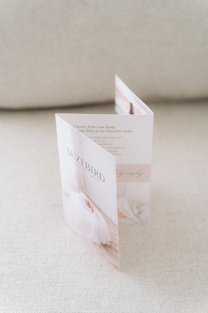 Tri-fold Leaflet Template for Creatives