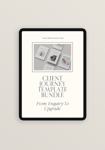Client Journey Collection Templates: From Enquiry to Upgrade