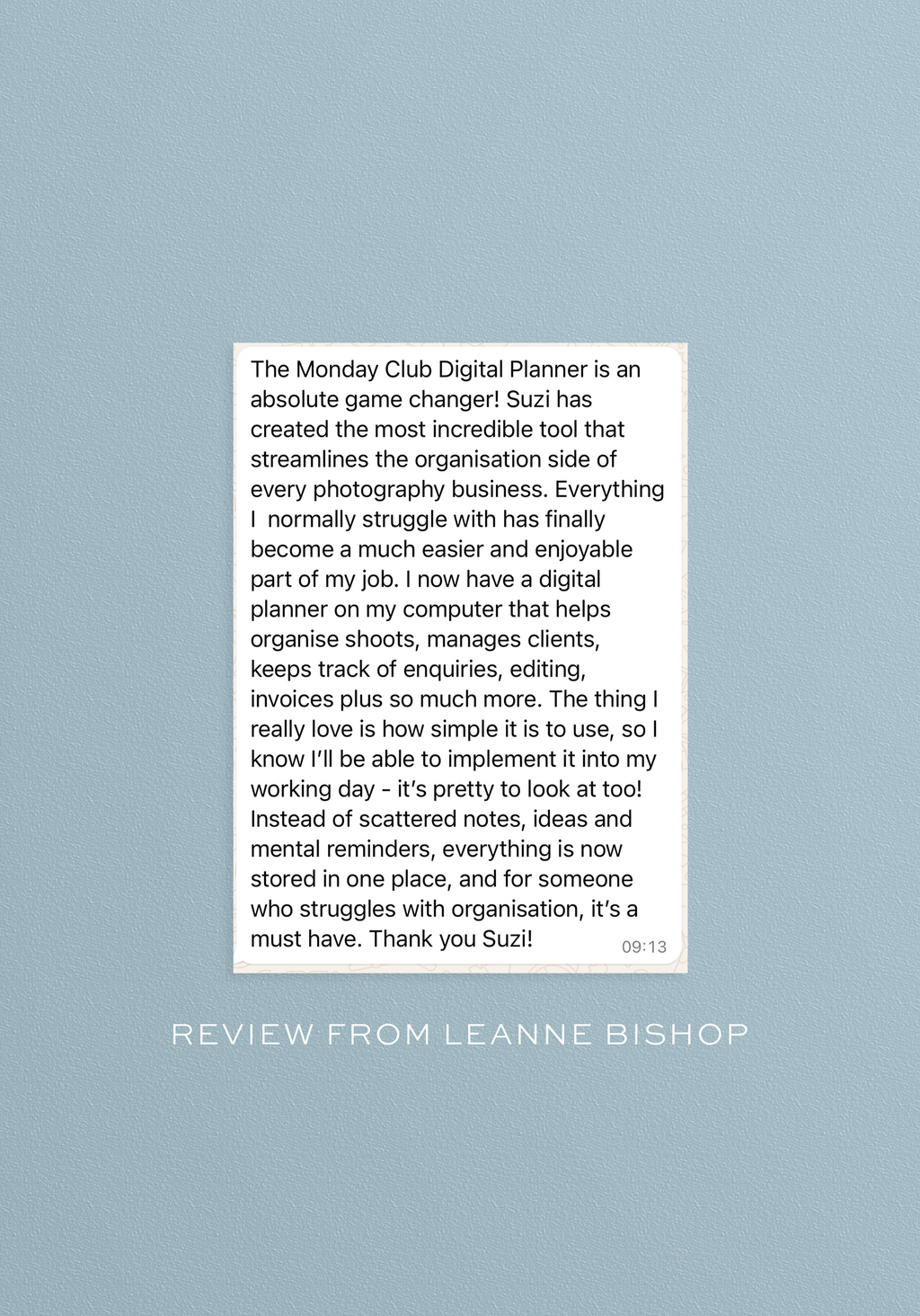 The Photographer's Digital Planner