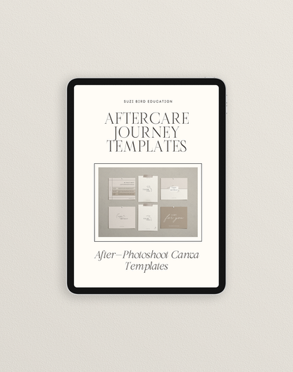 Aftercare Template Pack for Canva