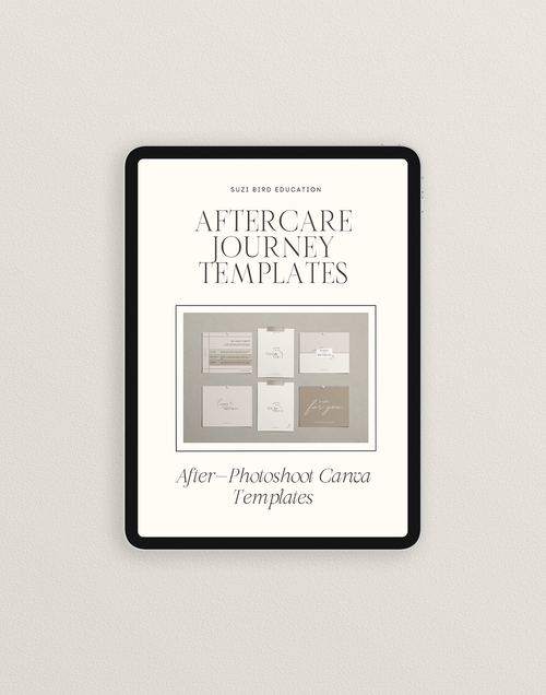 Aftercare Template Pack for Canva