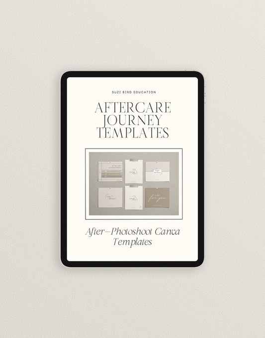 Aftercare Template Pack for Canva