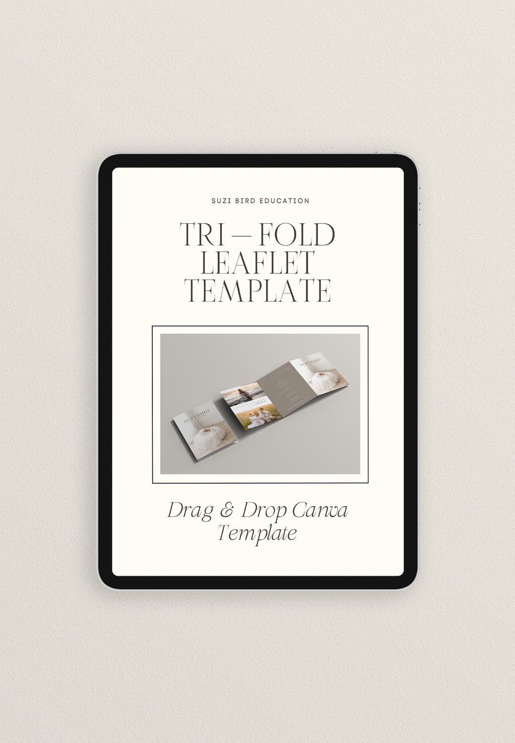 Tri-fold Leaflet Template for Creatives