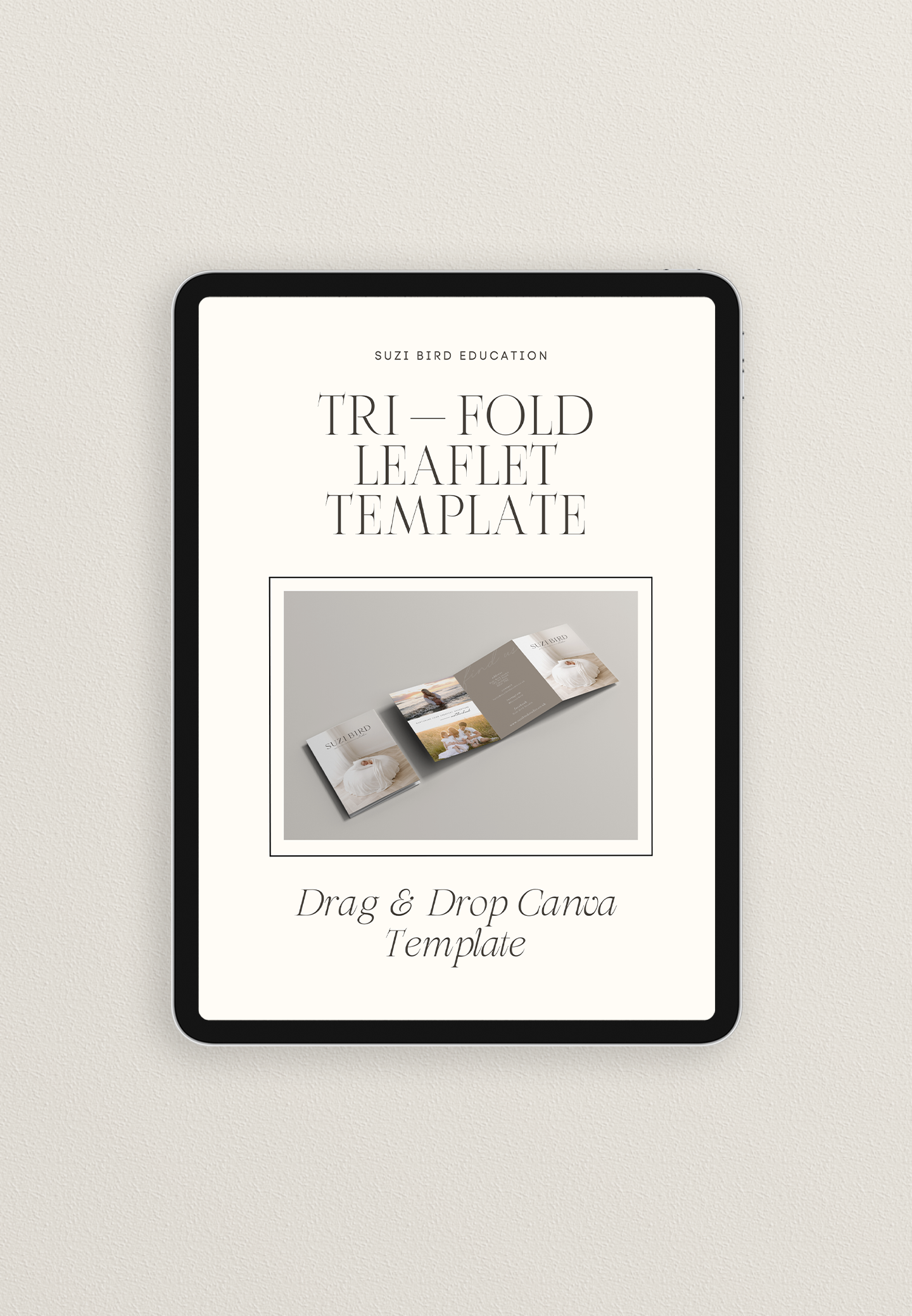 Tri-fold Leaflet Template for Creatives